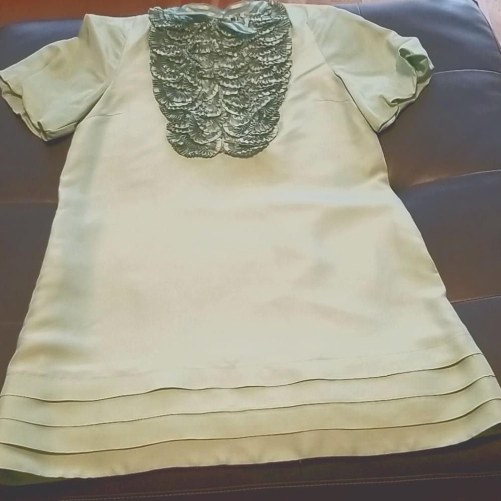 Mint Green Mini Dress